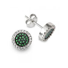 1xPaar Ohrstecker, Zirkonia