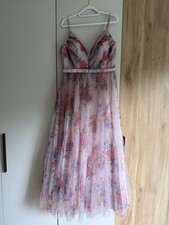 Abendkleid rosa mit - gr.,