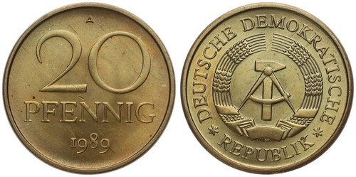 Deutschland ddr 20 - -,