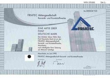 Friatec AG 1995 DT. Stoneware