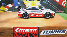 Carrera Digital143 Porsche GT3 RSR Tuning: Motor Reifen Magnet Lechner Renntaxi