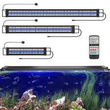 55-150cm LED Aquarium Aquariumleuchte Vollspektrum Beleuchtung Lampe RGB Licht