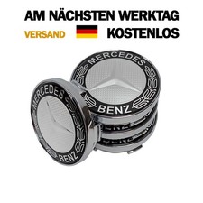 4x Nabendeckel für Mercedes