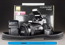 Nikon COOLPIX P900 16.0 MP Digitalkamera  im guten Zustand OVP mit Einschränkung