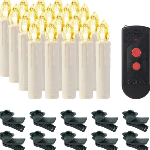 20er led weihnachtskerzen - 20er,