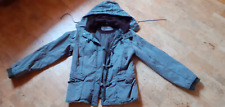 Trendige Damen Winterjacke in braun mit Kapuze Gr. M