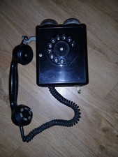 Antikes Wandtelefon Weidmann Bakelit aus den 50er Jahren  TF3-39211