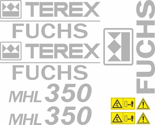 Terex fuchs mhl 350 bagger - mhl,