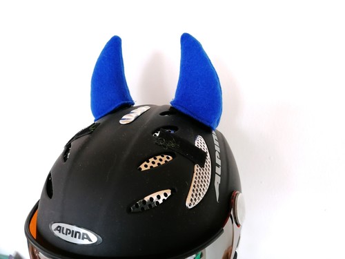 Hörner helm skihelm - skihelm, ohren