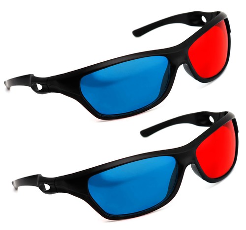 Precorn brille rot cyan - brille, rot/cyan