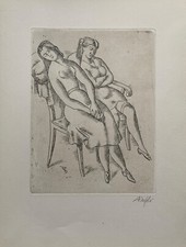 Radierung August Wilhelm