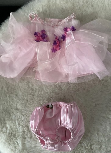 Build bear rosa kleid tutu - a,