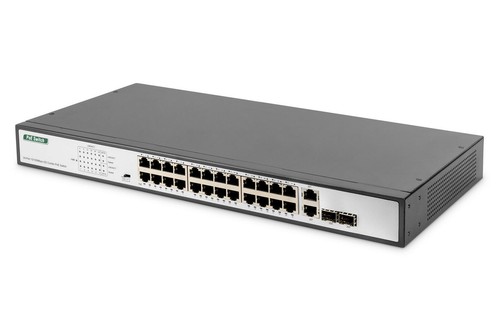 Digitus port gigabit poe - 24-port,