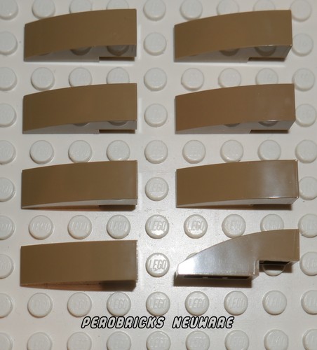 Lego basic bogen halbrund - 8x,