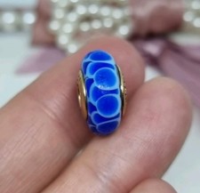 Original pandora 14k gold blue - 14k,