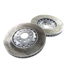 2x Bremsscheiben vorne gelocht