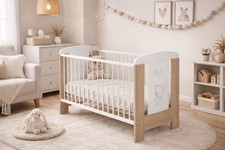 Kinderbett Babybett Massivholz