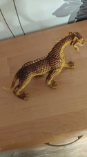 Drache Dragon Hard Plastic Action Figure 1983 Yellow Brown Vintage