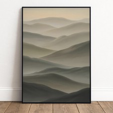 Abstrakte Landschaft Poster