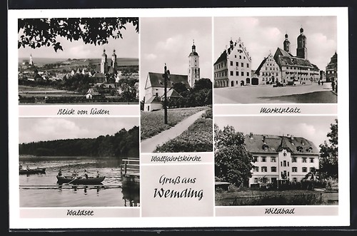 Wemding gesamtansicht von - wemding,,