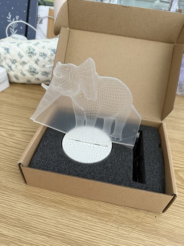 Lampe elefant neu ovp - 3d-lampe,