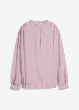 Crinkle-Schlupfbluse Gr. 52