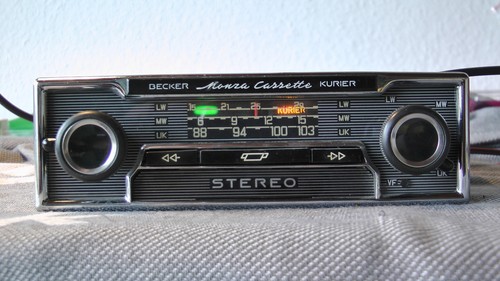 P20 oldtimer autoradio becker - oldtimer,