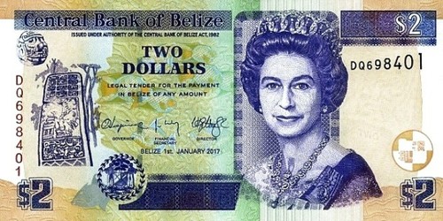 Belize geldschein neu von - belize,