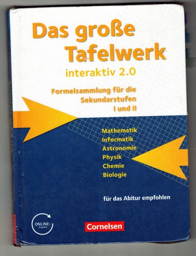 Das große tafelwerk - das,