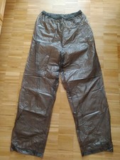 PVC Hose lang grau semi-transparent Gr. L