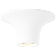 Brilliant Deckenleuchte Downlight Pania Weiß Gips 9cm max. 6W GU10 bemalbar