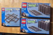 Lego World City Eisenbahn 9 Volt Schienen-Kreuzung 4515-4519-4520-OVP
