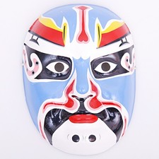 Chinesische Opernmaske Theatermaske Maske Pappmaché Fasching Karneval