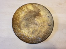 Wandteller Messing "Globe Shopper exklusiv" 30cm