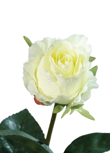 Künstliche rosen weiß 40cm - künstliche,