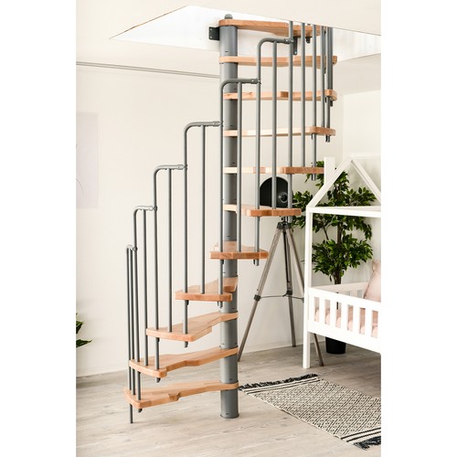 Minka spindeltreppe metallica - spindeltreppe,