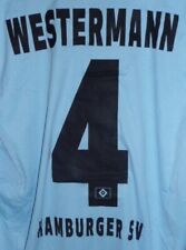 Hamburger SV HSV Flock Beflockung 4 Westermann schwarz away - F1286