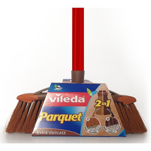 Parkettbesen vileda 2in1 - parkettbesen,