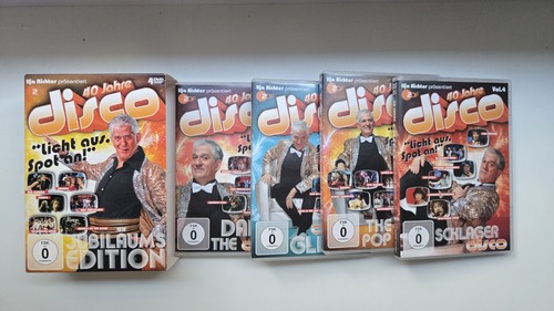 Dvd box jahre disco - box, /