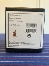 Goebel Winterwald "Häschen putzt sich", neu in ungeöffneter OVP