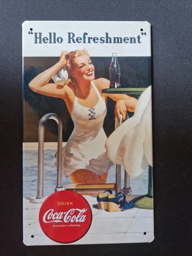 Coca cola werbeschild - coca-cola,