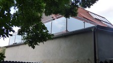 Balkongeländer Edelstahl VSG