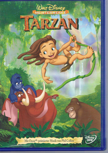 Tarzan top dvd walt disney - top,