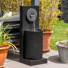 Gartenbrunnen mit LED Brunnen