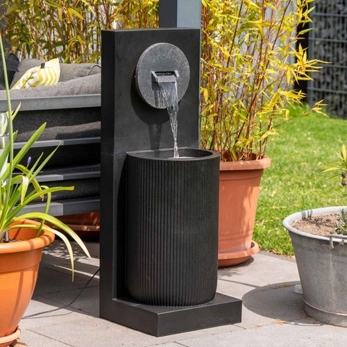 Gartenbrunnen mit led brunnen - gartenbrunnen,