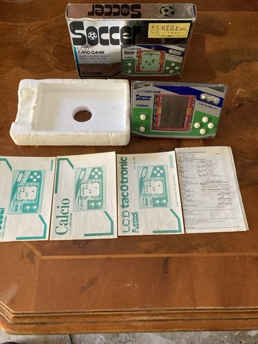 Vintage gakken lcd kartenspiel - gakken,