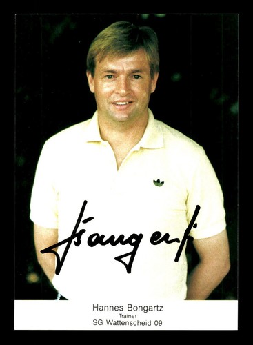 Hannes bongartz autogrammkarte - hannes,