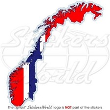NORWEGEN LandKarte-Flagge