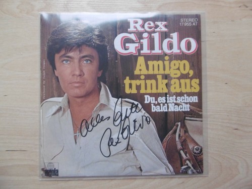 Rex gildo autogramm - rex, signed