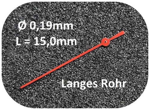 Sekundenzeiger 19mm langes - 0,19mm,